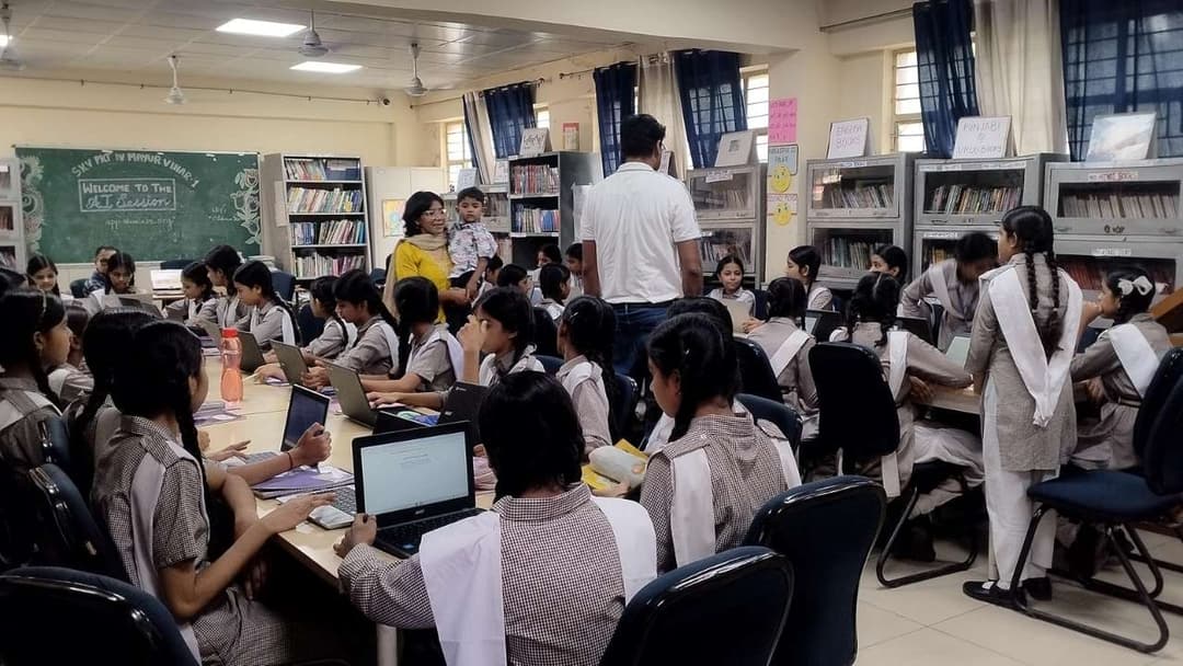 slam labs school visit